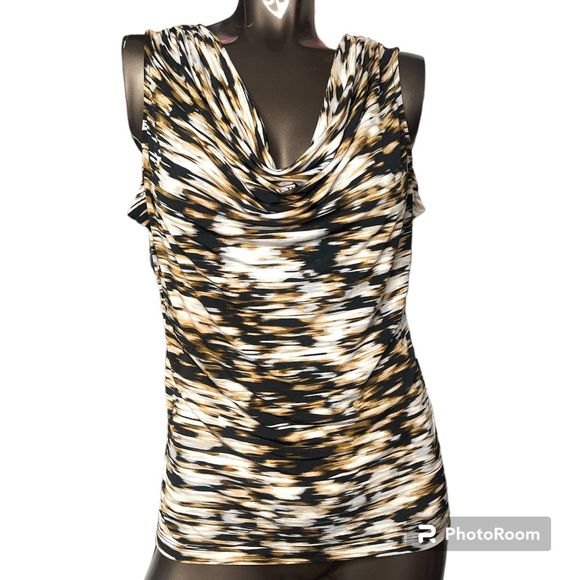 Calvin Klein Scoop Neck Sleeveless Tank Top - Picture 1 of 7